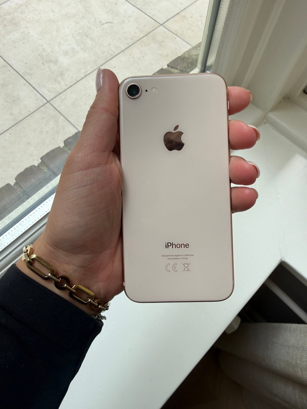 Iphone 8 Gold - 256GB - zeer nette staat, Telecommunicatie, Mobiele telefoons | Apple iPhone, 86 %, Zo goed als nieuw, Goud, Ophalen
