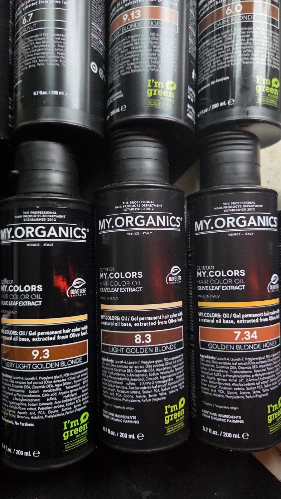 My Organics Color Oil mix + meer, Ophalen of Verzenden, Nieuw