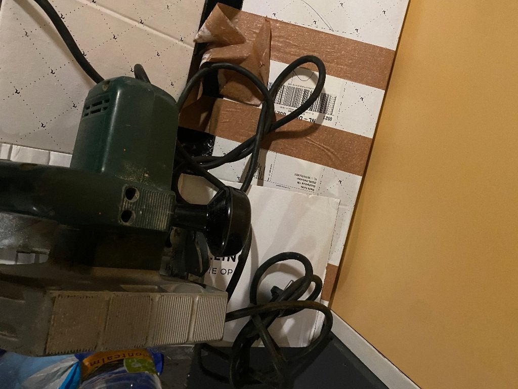 Bosch PKS 46 Handcirkelzaag – Werkend – Nieuw Zaagblad, Gebruikt, Cirkelzaag, 600 tot 1200 watt, Ophalen of Verzenden