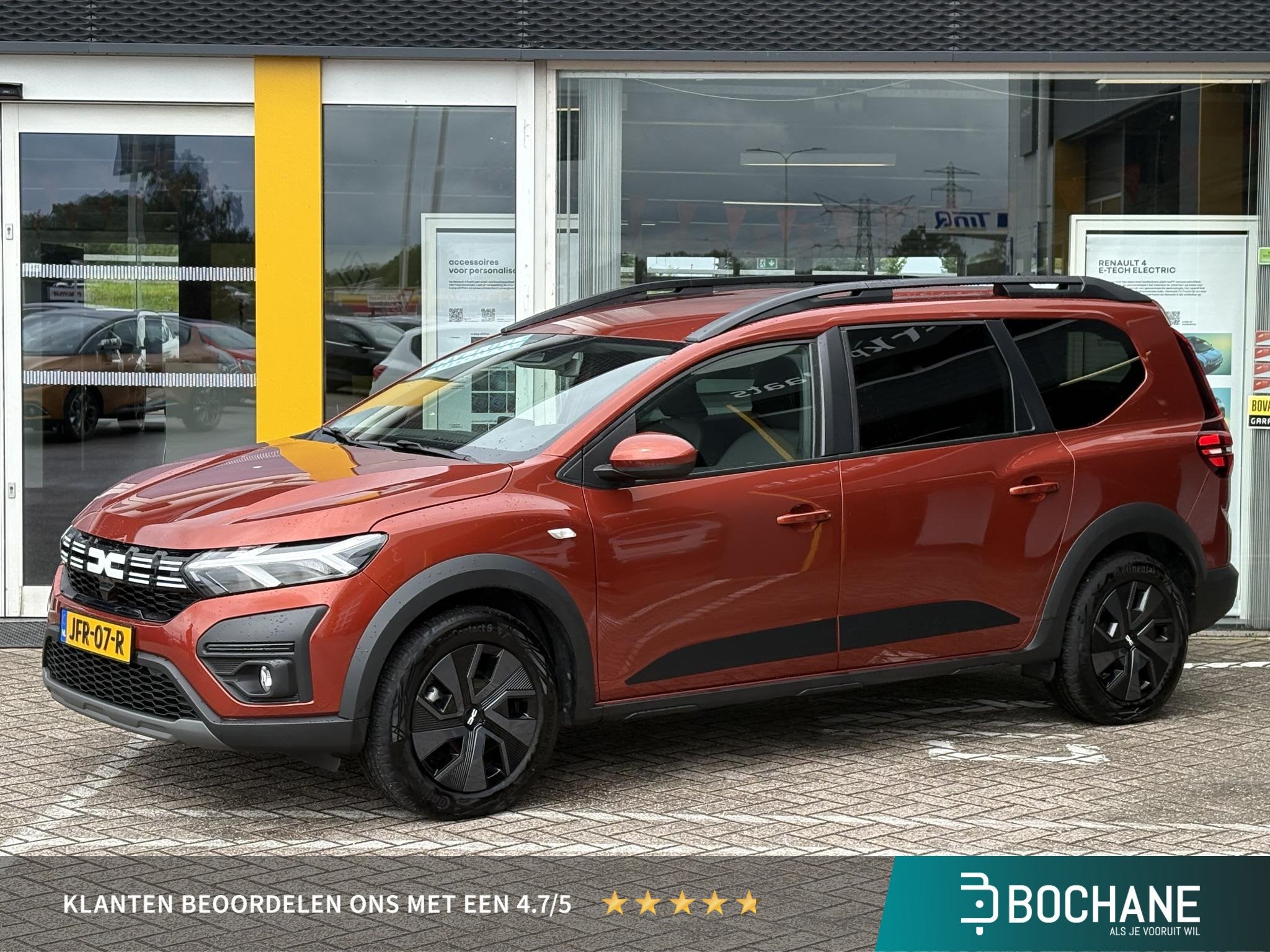 Dacia Jogger 1.6 Hybrid 140 Expression 5p. | Navigatie | LED, Auto's, Dacia, Stof, Gebruikt, 4 cilinders, Bedrijf