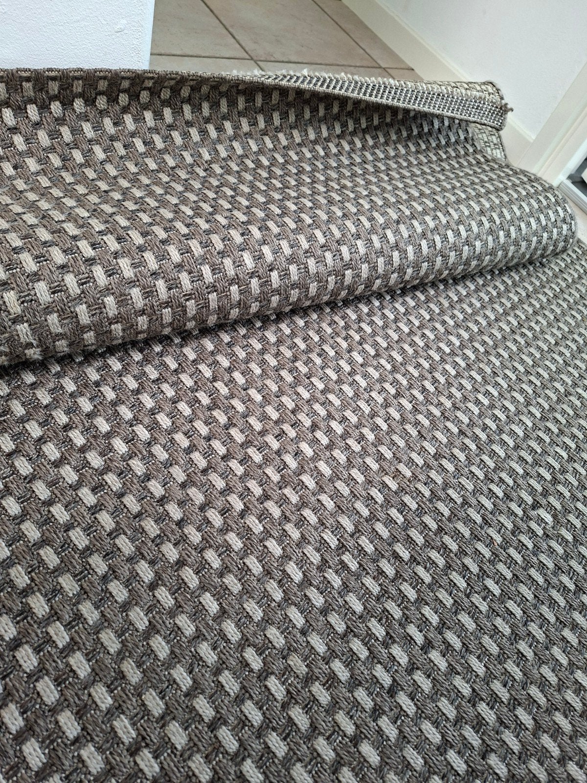 Mooi beige/bruin vloerkleed 120x170 cm, 100 tot 150 cm, Ophalen of Verzenden, Zo goed als nieuw, 150 tot 200 cm