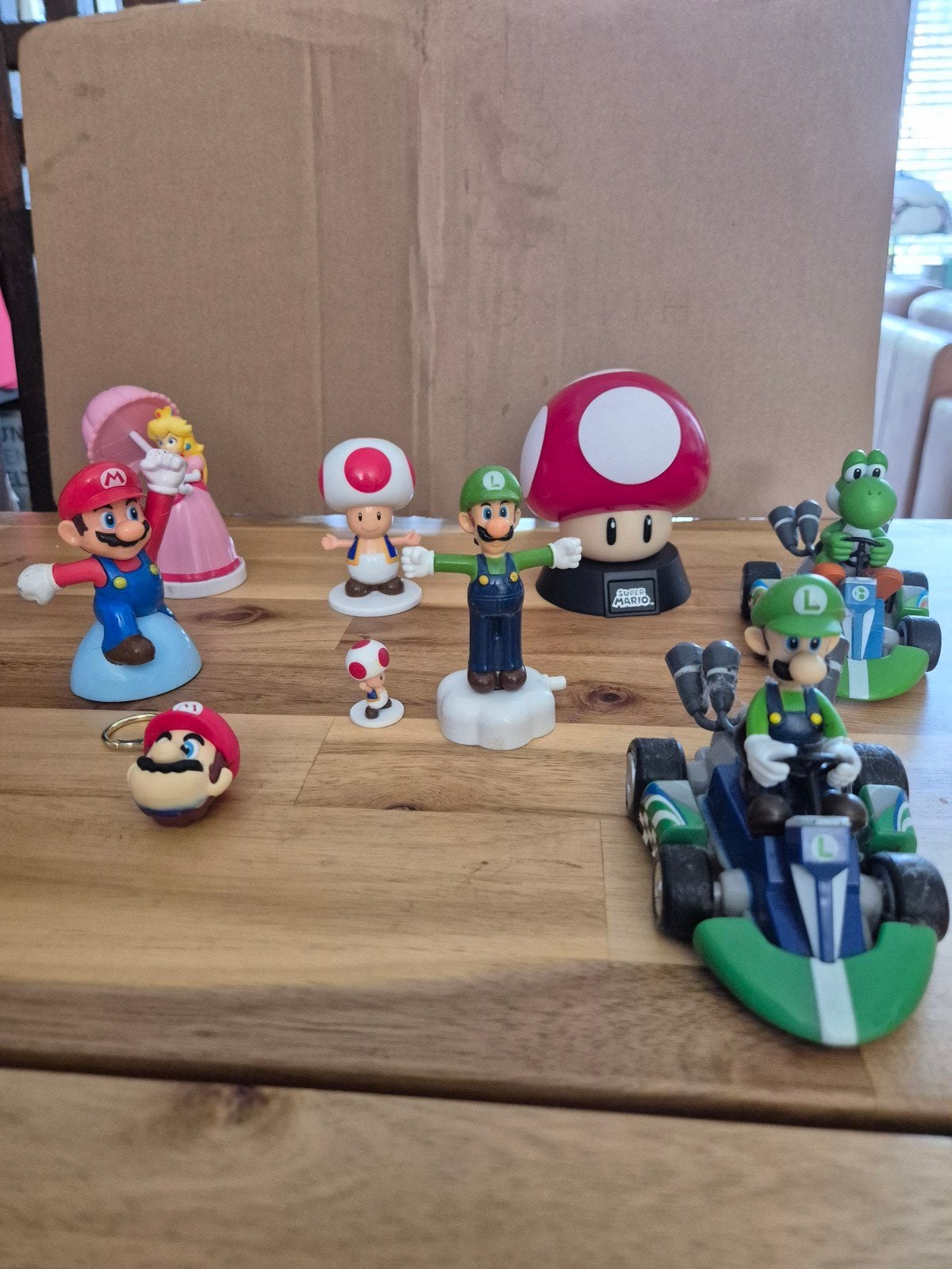 Super Mario figuren, o.a. McDonald's 2007, Ophalen of Verzenden, Gebruikt