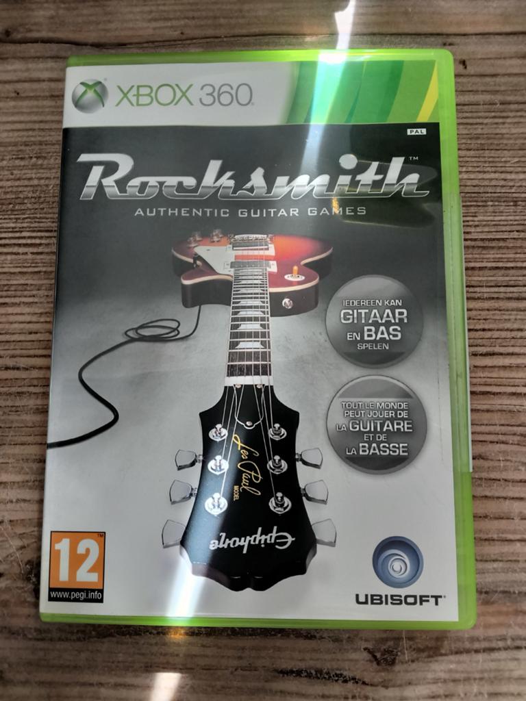 Rocksmith Xbox 360 - Leer gitaar spelen!, Muziek, 1 speler, Ophalen of Verzenden, Zo goed als nieuw