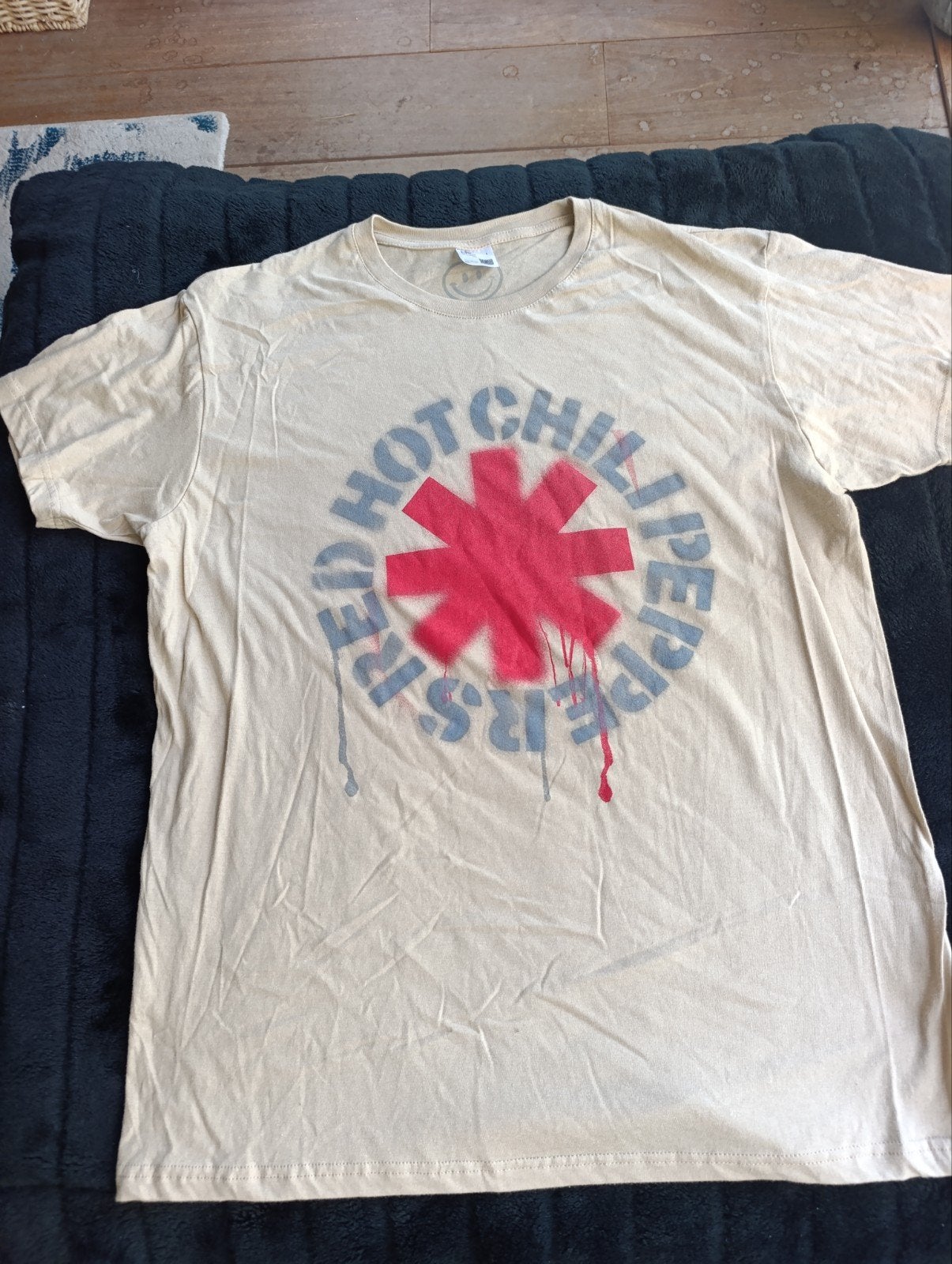 NIEUW Red Hot Chili Peppers T-shirt - Maat L, Maat 52/54 (L), B&C, Beige, Nieuw