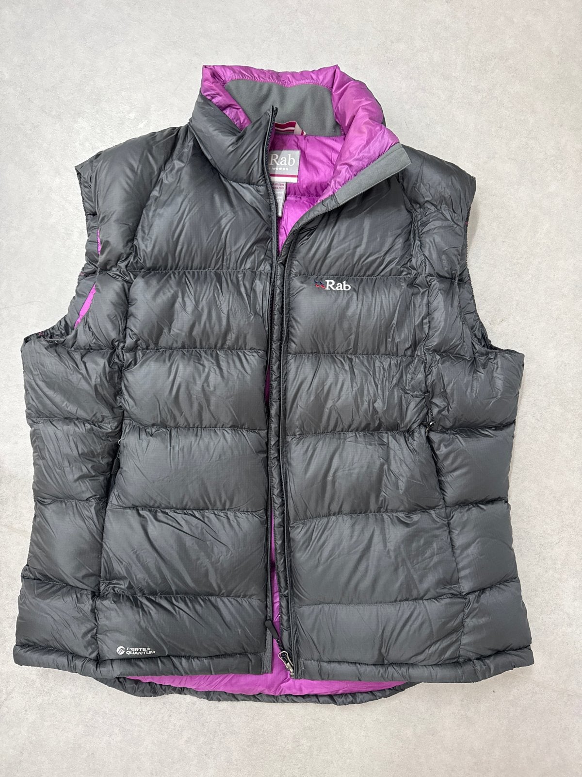 Rab dons bodywarmer voor dames - Maat XL, Ophalen of Verzenden, Zo goed als nieuw, Maat 46/48 (XL) of groter, Grijs