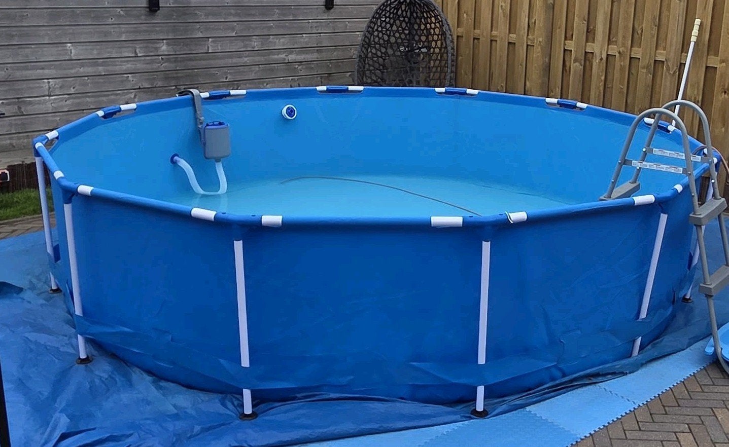 Bestway 366, Ophalen, Rond, 300 cm of meer, Opzetzwembad