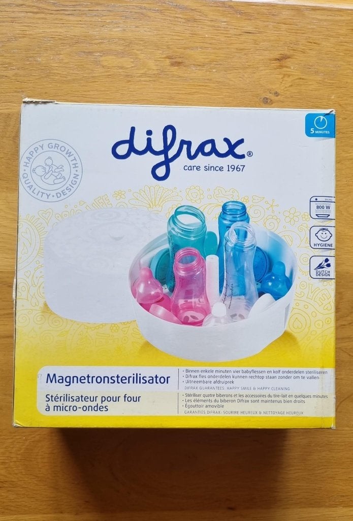 Difrax magnetron sterilisator, Ophalen of Verzenden, Zo goed als nieuw, Sterilisator, Difrax