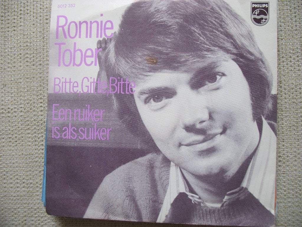Single Sale; Ronnie Tober - Bitte, Gitte, Bitte, Cd's en Dvd's, Vinyl Singles, Gebruikt, Nederlandstalig, 7 inch, Ophalen of Verzenden