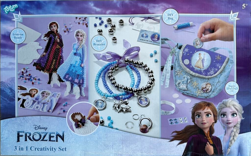 Totum Disney Frozen 3-in-1 Creativiteitsset - NIEUW, Kinderen en Baby's, Speelgoed | Educatief en Creatief, Ophalen of Verzenden