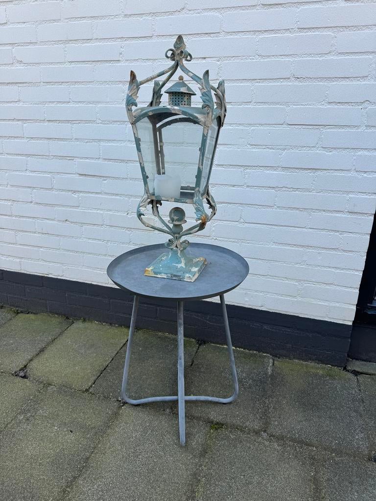 Lamp uit India voor kaarsen, Ophalen, Gebruikt