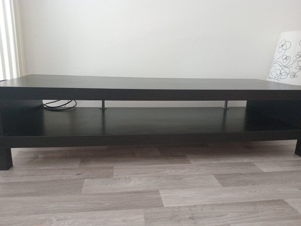 Ikea (Lack) tv-meubel/salontafel, Ophalen, Gebruikt, 50 tot 100 cm, Minder dan 100 cm