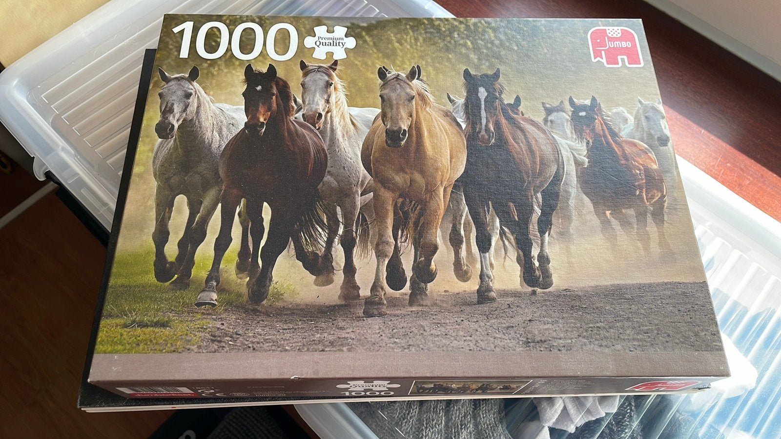 Paardenpuzzel, Ophalen of Verzenden, 500 t/m 1500 stukjes, Zo goed als nieuw