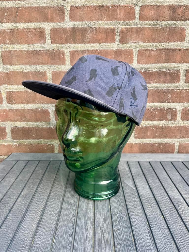 Parra byparra rockwell boots snapback usa trucker vintage, Verzenden, Gedragen, One size fits all, Pet