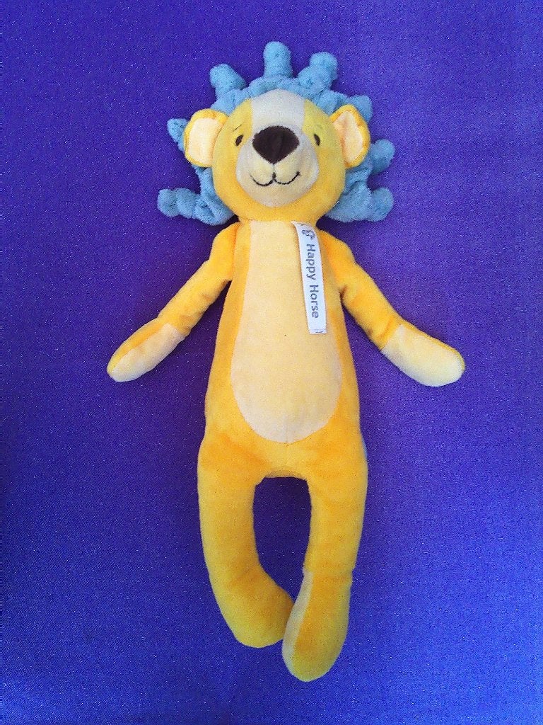 HAPPY HORSE Knuffel LEEUW LUKE. 35 CM **Nieuw**, Geel, Happy Horse, Nieuw, Ophalen of Verzenden
