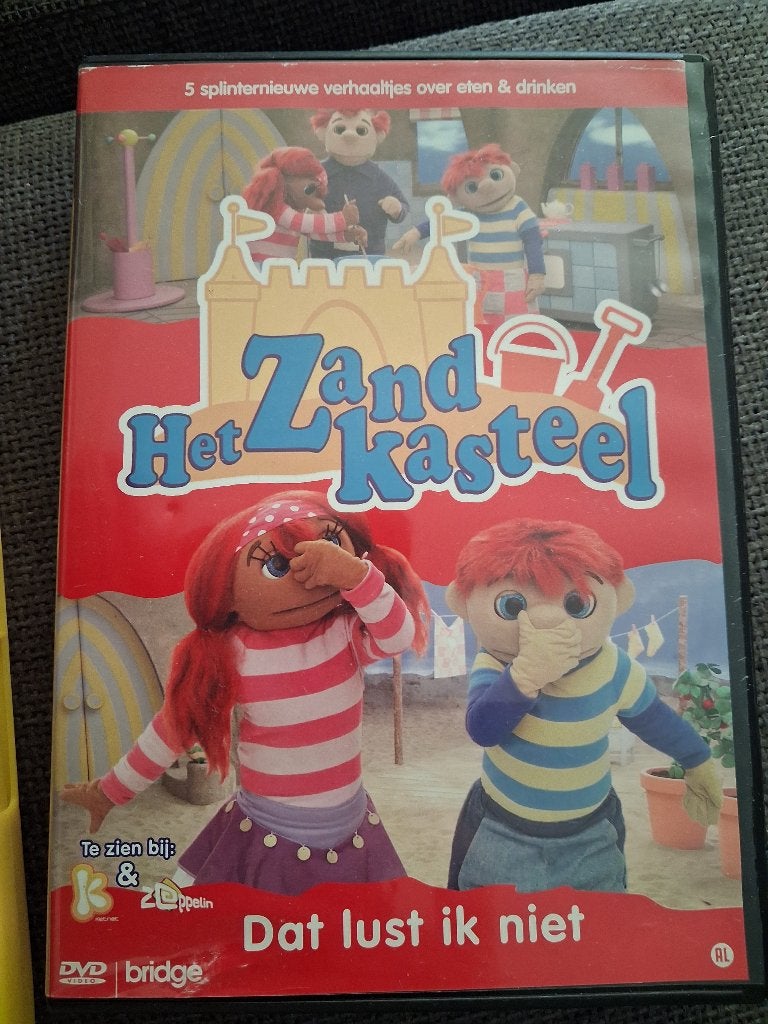 Dvd zand kasteel dat lust ik niet, Cd's en Dvd's, Dvd's | Kinderen en Jeugd, Alle leeftijden, Ophalen of Verzenden, Zo goed als nieuw