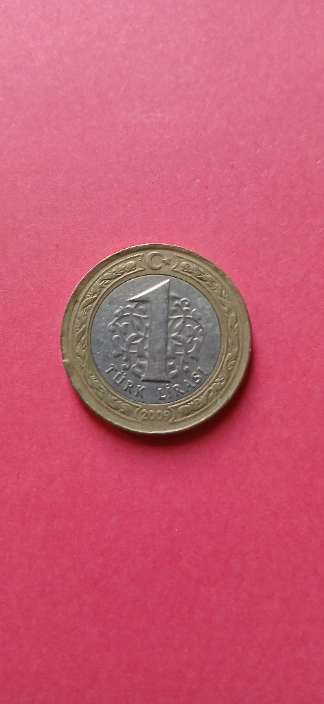 Misgeslagen Turkse lire 2009, Ophalen of Verzenden, Zuid-Azië, Losse munt