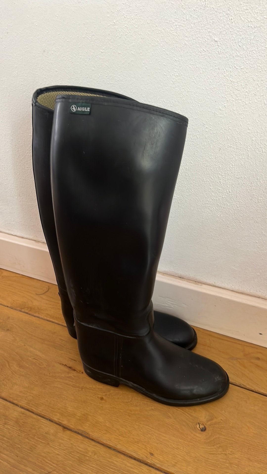 Rijlaarzem Aigle, Ophalen, Zo goed als nieuw, Dressuur, Schoeisel