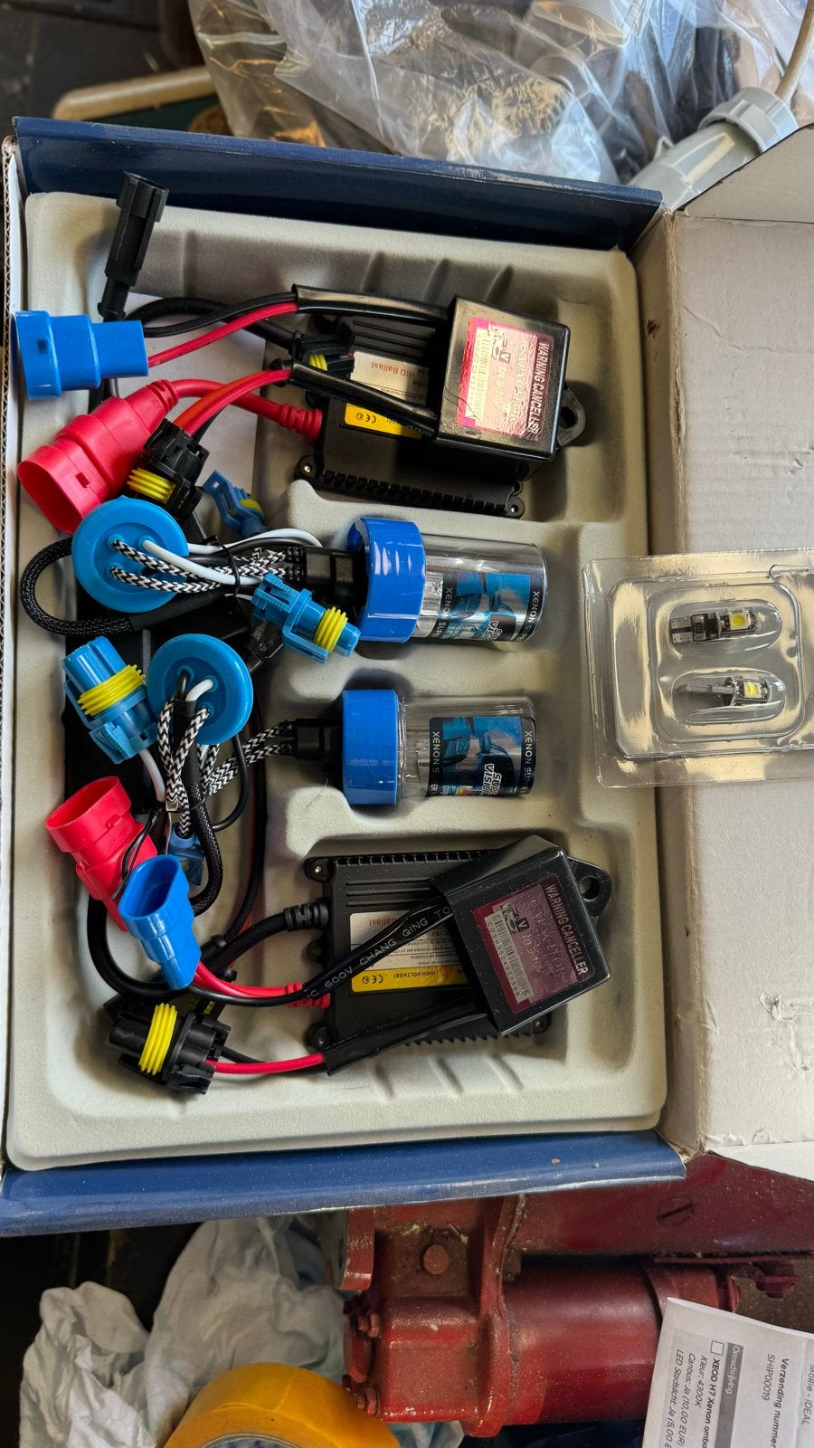 Complete H7 Xenon set met LED stadslichten - Nieuw, Ophalen of Verzenden, Nieuw, Universele onderdelen