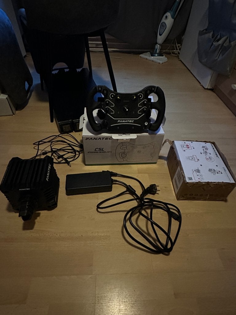 Fanatec CSL DD (8nm) met tafelklem + GT3 stuurwiel, Ophalen, Zo goed als nieuw, Fanatec