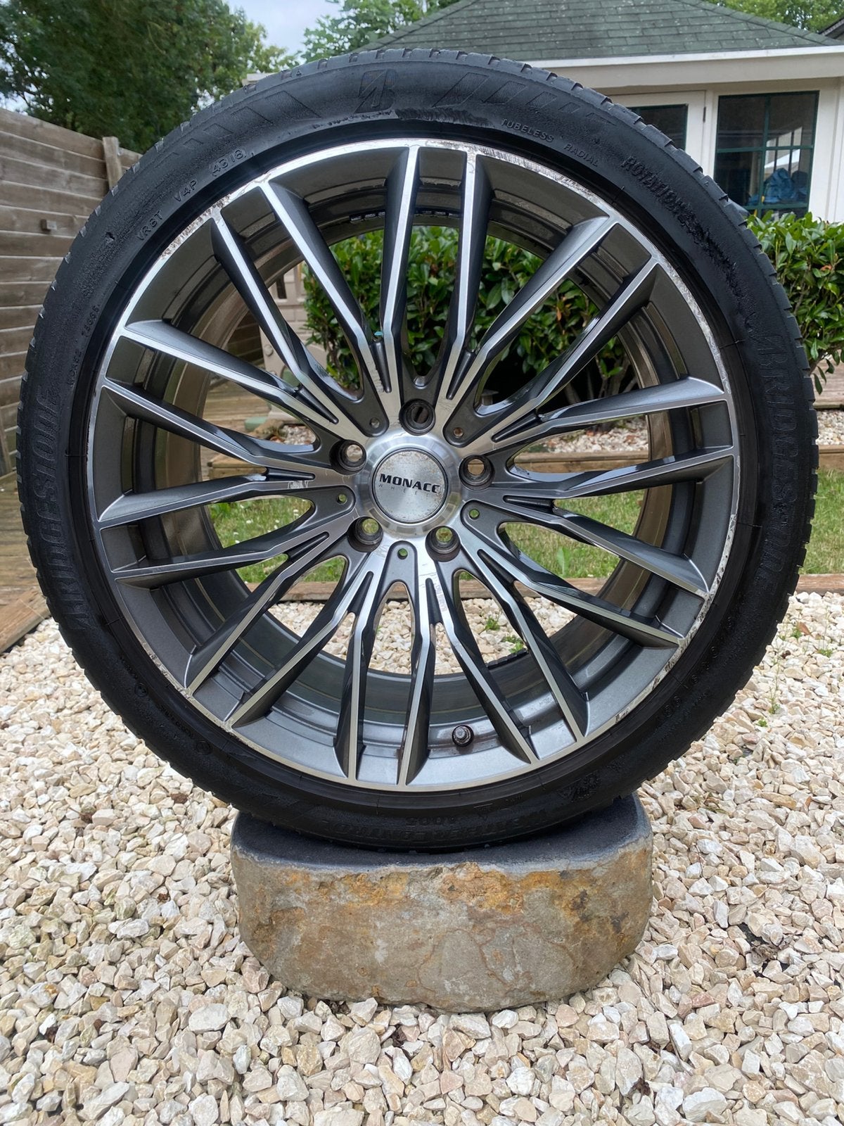 Moo19” velgen (MONACO)5X114.3 met all Season, Auto-onderdelen, Banden en Velgen, Banden en Velgen, All Season, Personenwagen, Ophalen
