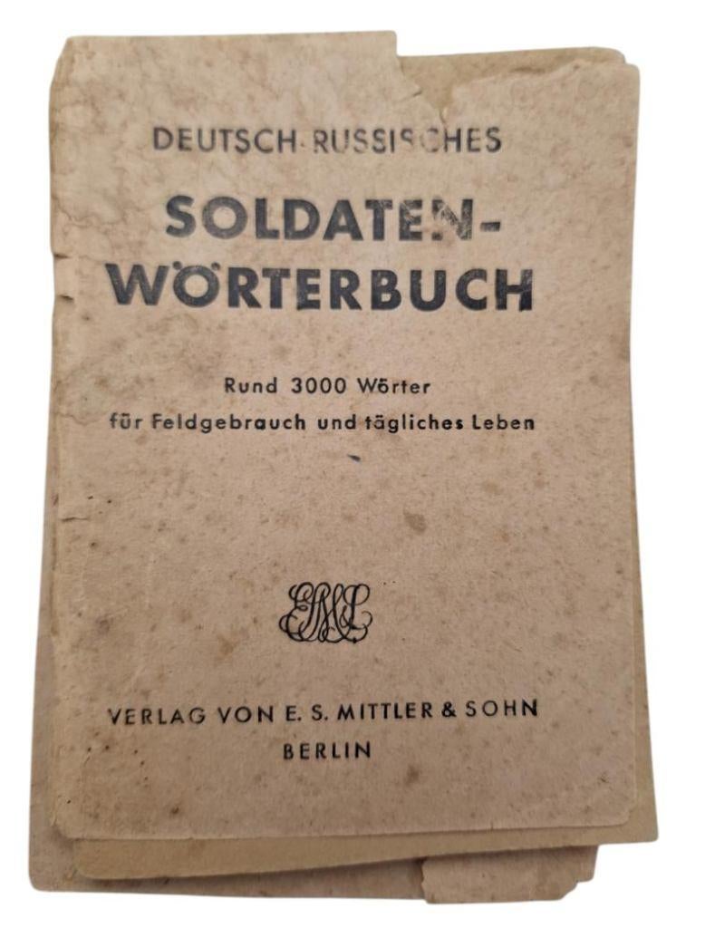 duitse /russische ww2  woorden  boek, Verzamelen, Militaria | Tweede Wereldoorlog, Ophalen of Verzenden, Duitsland, Boek of Tijdschrift