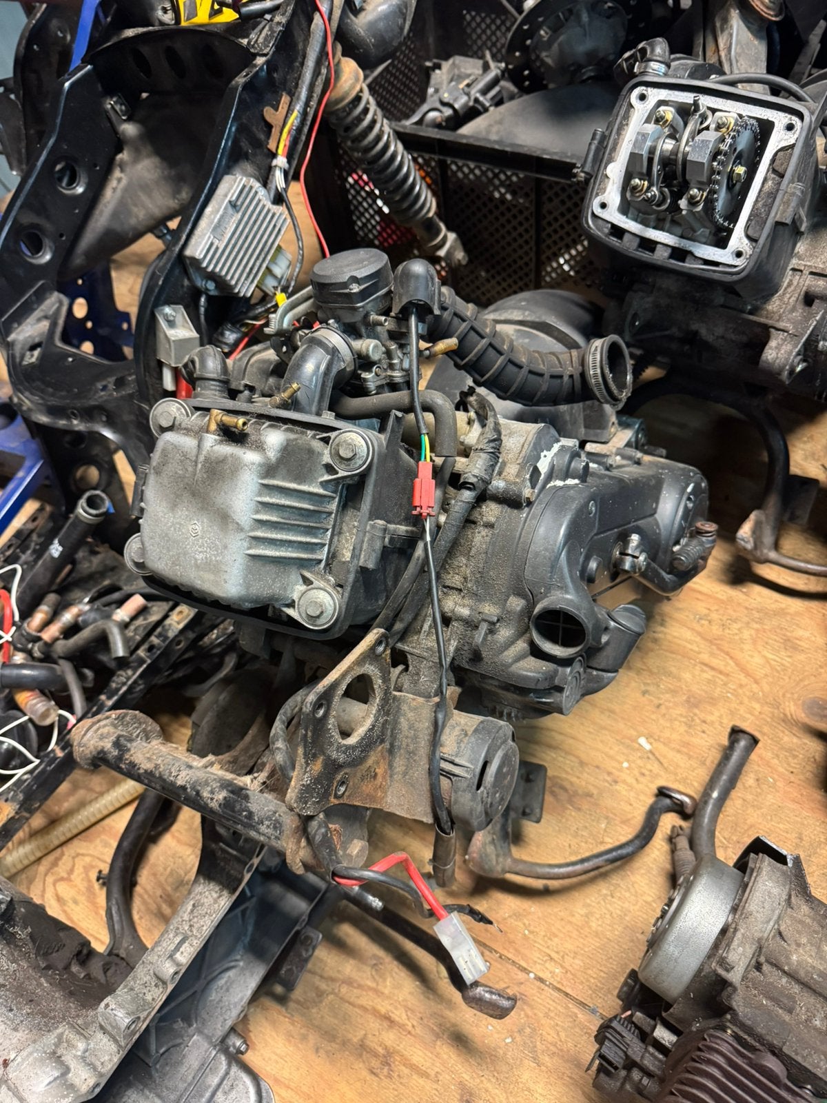 Zip 4t 50cc blok plug and play, Ophalen, Zo goed als nieuw, Blok, Piaggio