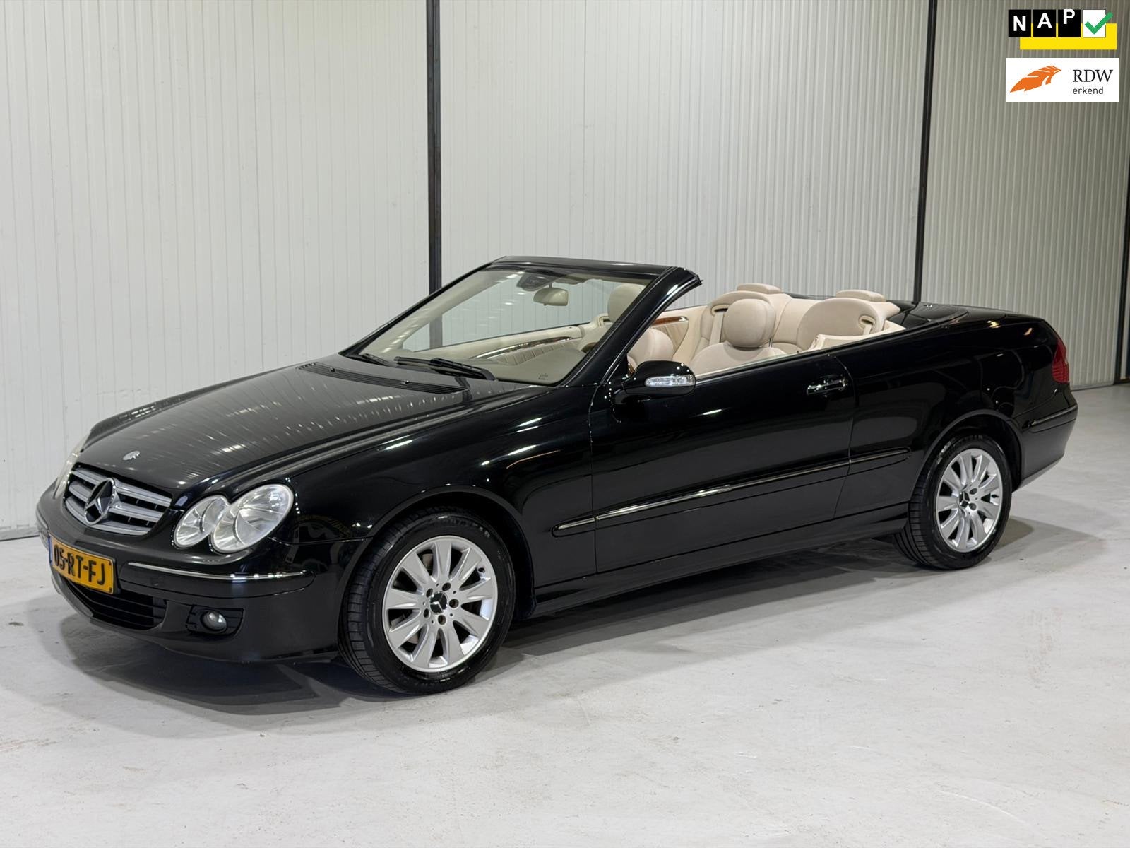 Mercedes-Benz CLK-klasse Cabrio 280 Elegance AUTOMAAT - ZEER, Automaat, Achterwielaandrijving, Gebruikt, Automatische klimaatregeling