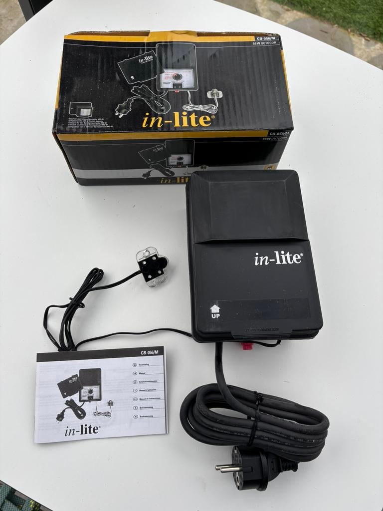 Inlite Transformator CB-056/M Nieuw in doos halve prijs!, Tuin en Terras, Buitenverlichting, Nieuw, Minder dan 50 watt, Netvoeding