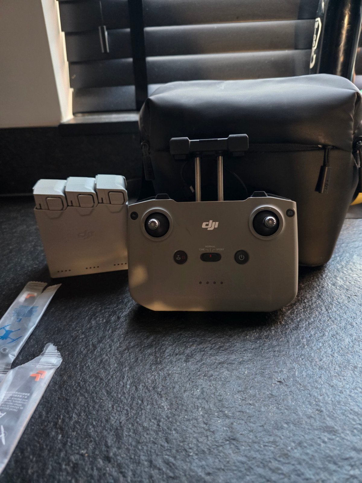 DJI Controller, 3 accu's, oplaadcase(Geen drone), Ophalen of Verzenden