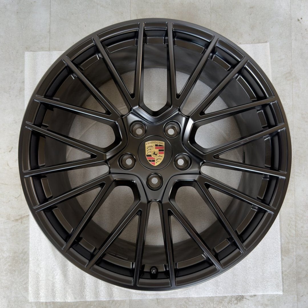 Porsche Cayenne Coupé 21 inch RS Spyder velgen / Origineel, Gebruikt, -, -, Banden en Velgen