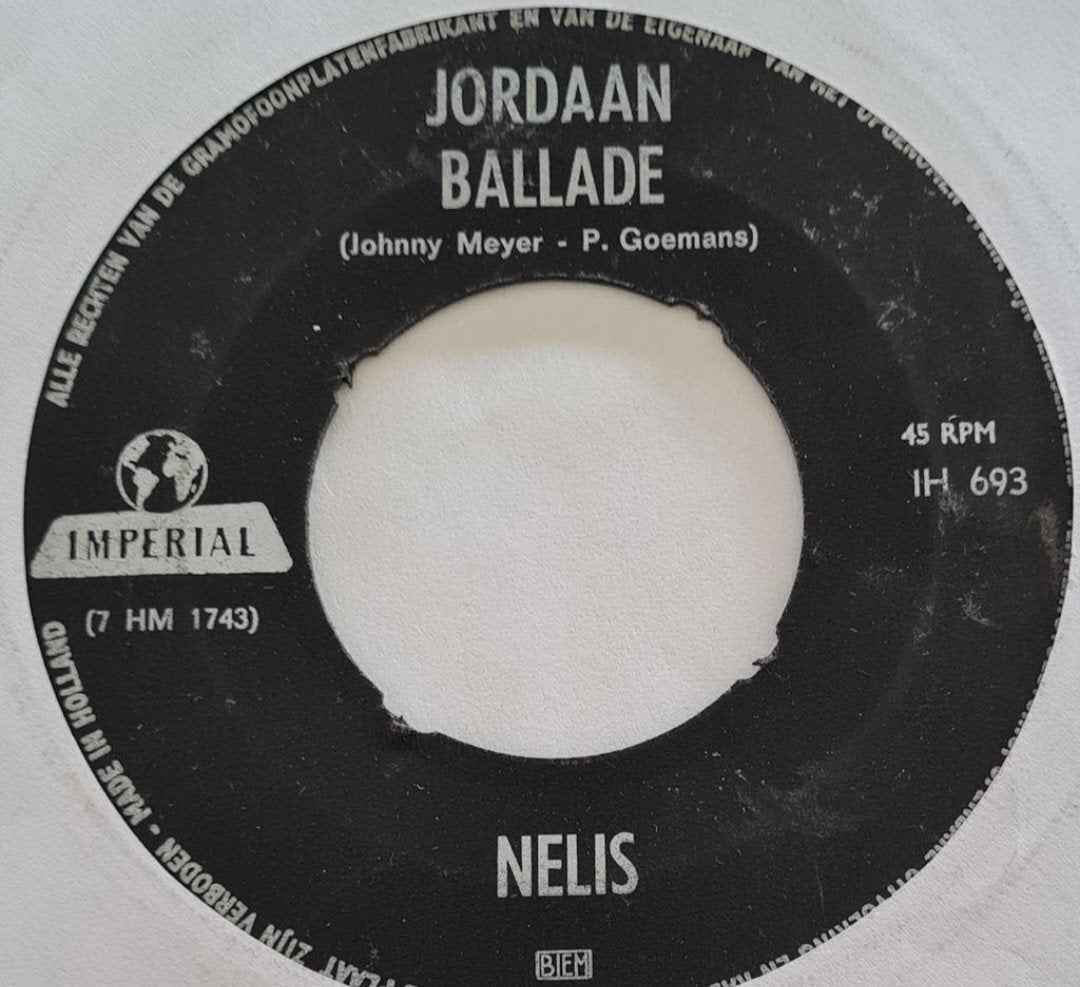 NELIS - JORDAAN BALLADE, Ophalen of Verzenden, Gebruikt