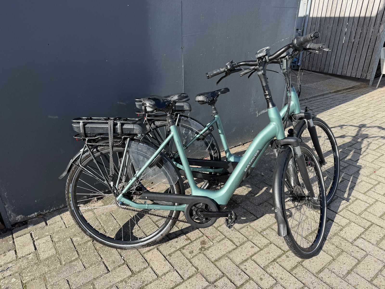 2X Batavus Finez E bike Bosch Active line 500Watt Nwst, Fietsen en Brommers, Ophalen, Batavus, Zo goed als nieuw, 51 tot 55 cm