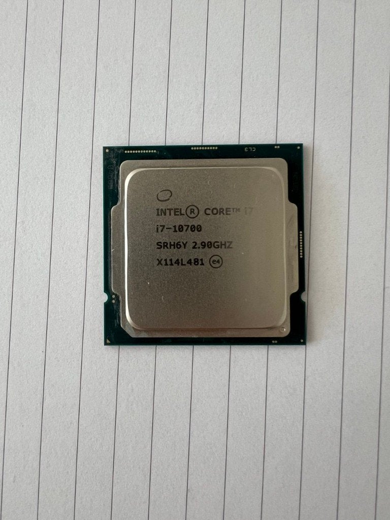 Intel Core i7-10700 CPU, Computers en Software, Processors, Gebruikt, Ophalen of Verzenden, 4 Ghz of meer, Intel Core i7