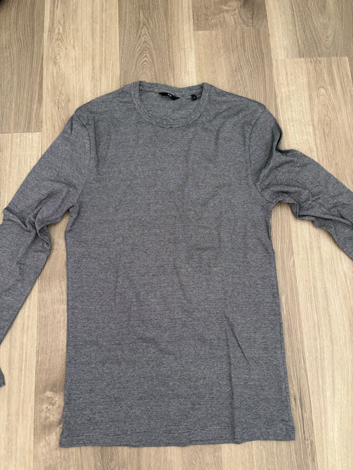 C&A Grijs Heren T-shirt Lange Mouwen Maat L, Ophalen of Verzenden, Zo goed als nieuw, Maat 52/54 (L), Grijs