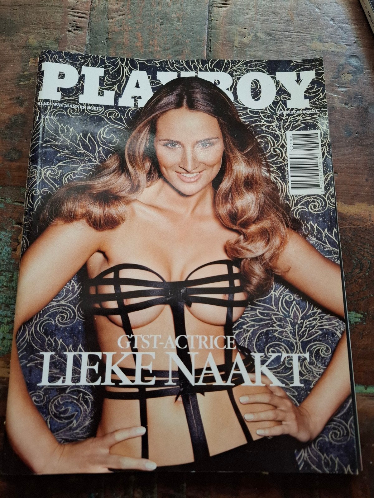 Playboy nr 1 2008 met Lieke van Lexmond, Ophalen of Verzenden, Gelezen, Gossip of Showbizz