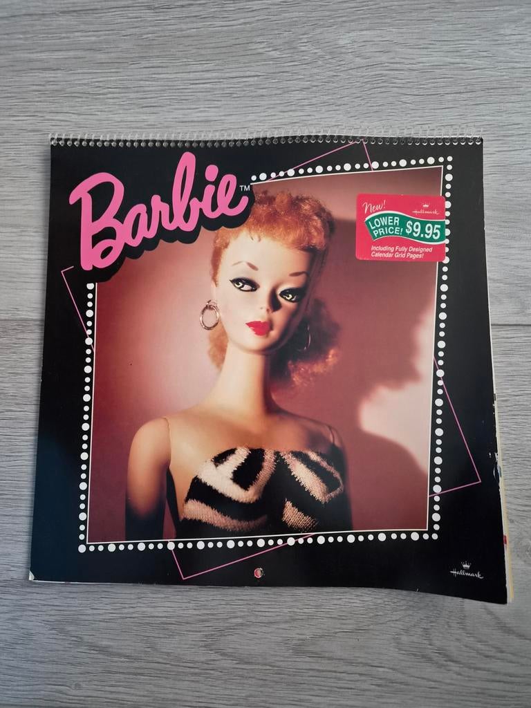 Barbie Kalender 1995, Ophalen of Verzenden, Maandkalender