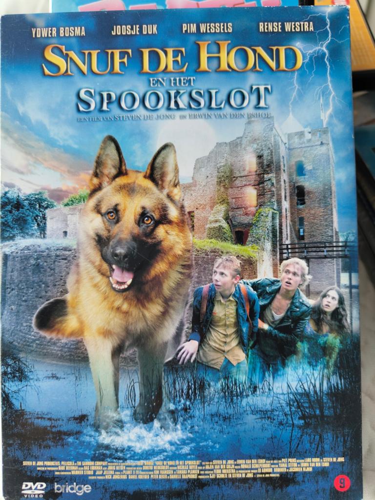Snuf de Hond en het Spookslot DVD - Familiefilm, Avontuur, Gebruikt, Alle leeftijden, Ophalen of Verzenden