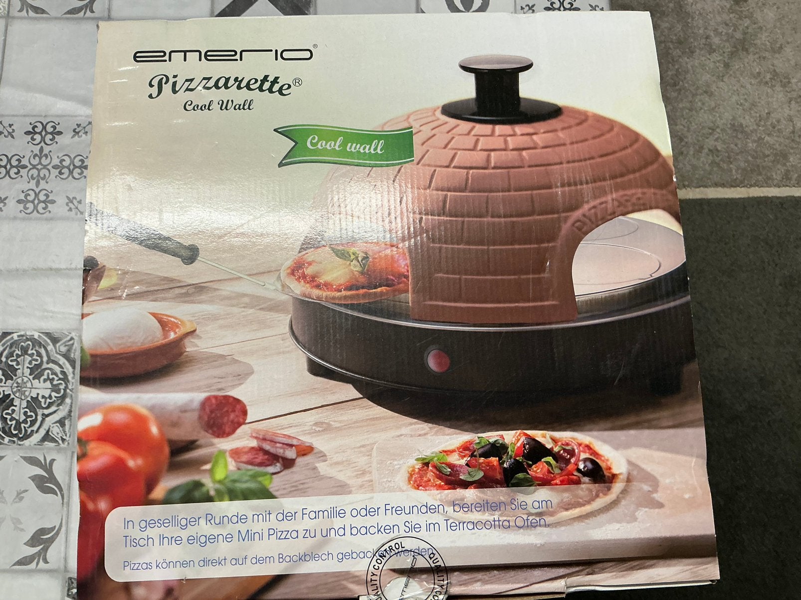 Pizzarette 4 persoons, Ophalen of Verzenden, Nieuw, 4 t/m 7 personen