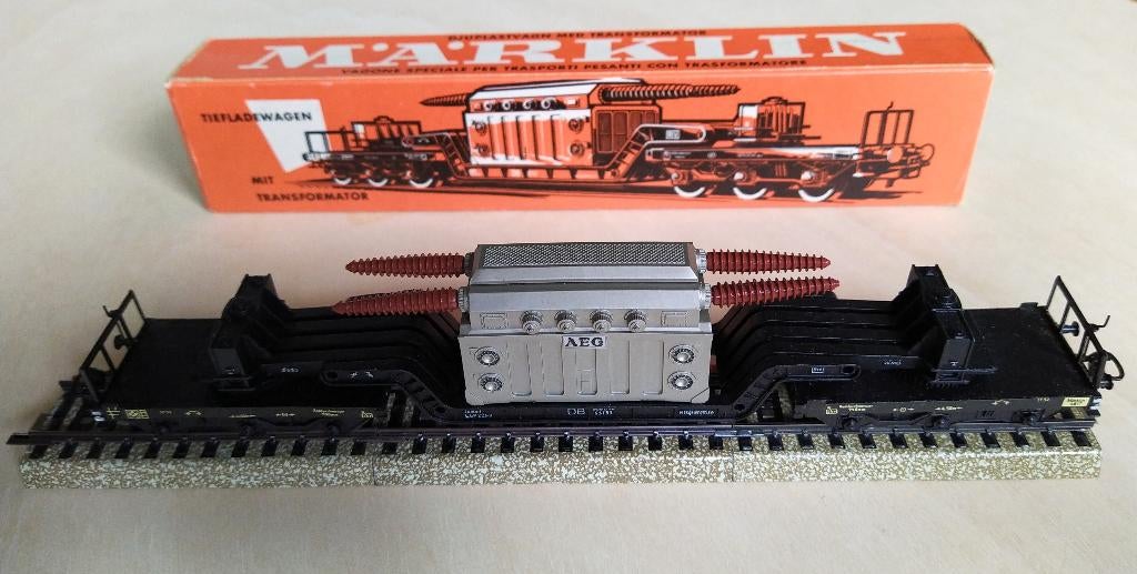 Marklin Dieplader wagon 4617, Hobby en Vrije tijd, Modeltreinen | H0, Gebruikt, Ophalen of Verzenden, Märklin, Gelijkstroom