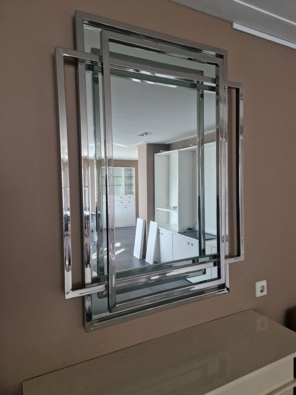 Luxe Eichholtz Spiegel New Classic – 115x85 – Eric Kuster st, Ophalen, Zo goed als nieuw, Rechthoekig, Minder dan 100 cm