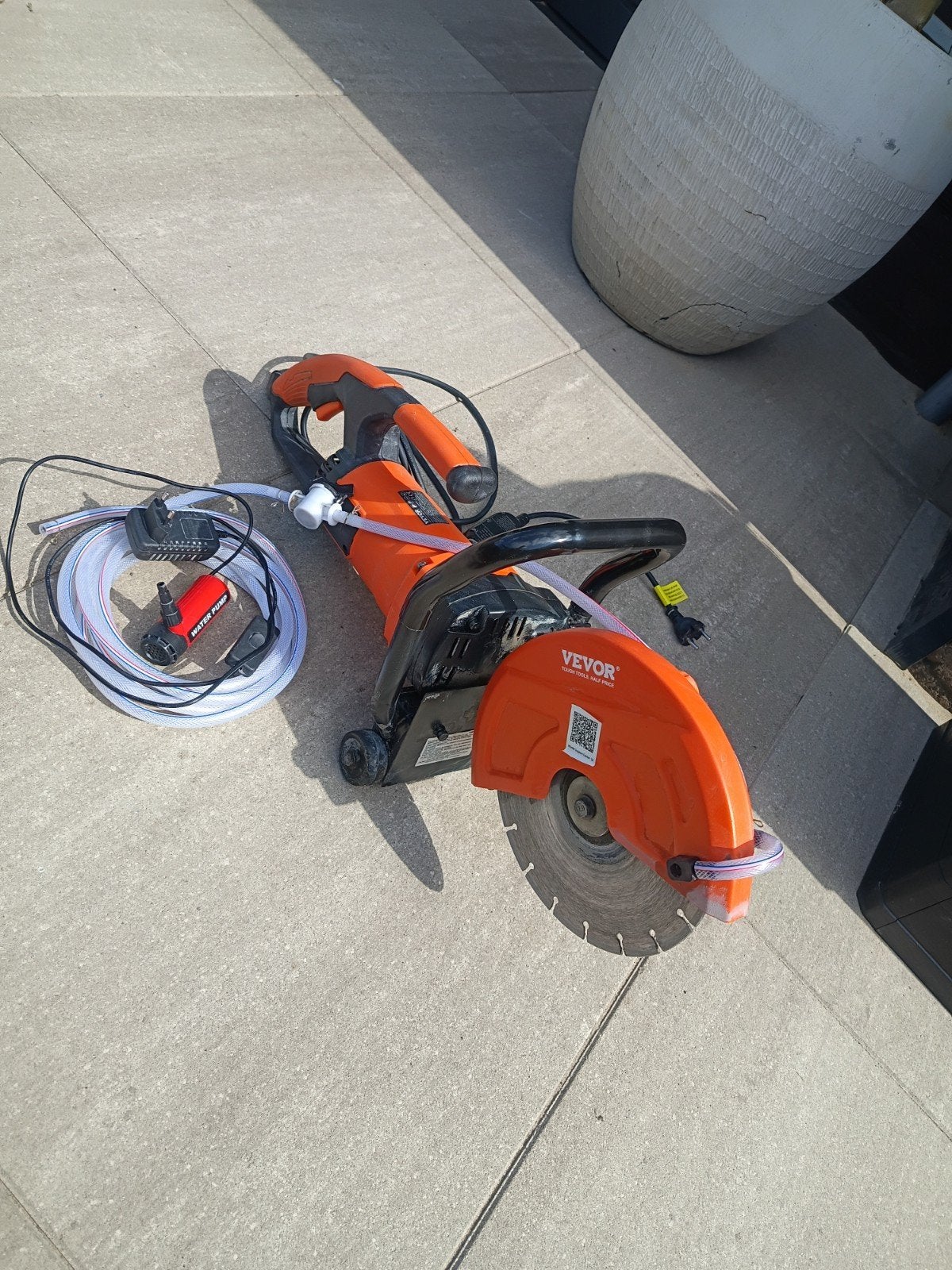 Elektrische Waterzaag - Krachtige Doorslijper, Ophalen, Vevor, 70 mm of meer, Overige typen