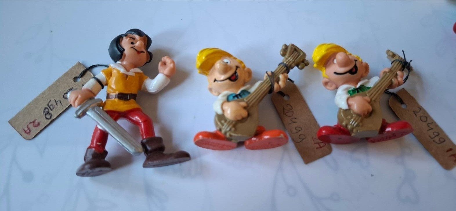 Smurf figuren Johan en Pierewiet, Ophalen of Verzenden, Gebruikt, Verschillende Smurfen