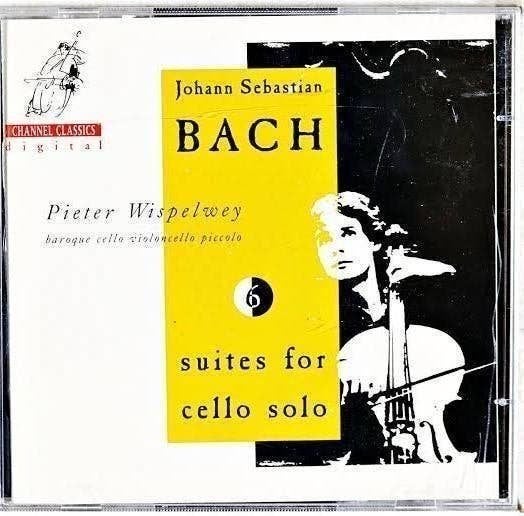 Bach - Pieter Wispelwey – Suites For Cello Solo 2CD BOX, Kamermuziek, Boxset, Verzenden, Zo goed als nieuw