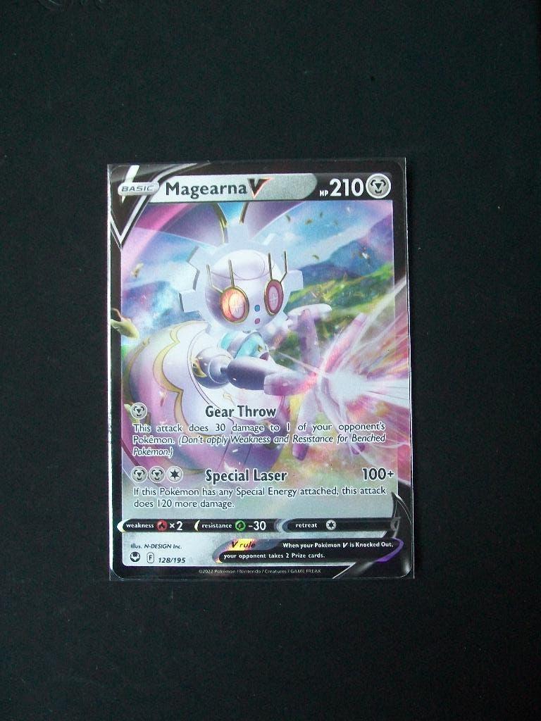 2353: Nieuwe Pokemon Kaart MAGEARNA V HP 210 (128/195), Verzenden, Nieuw, Losse kaart, Foil