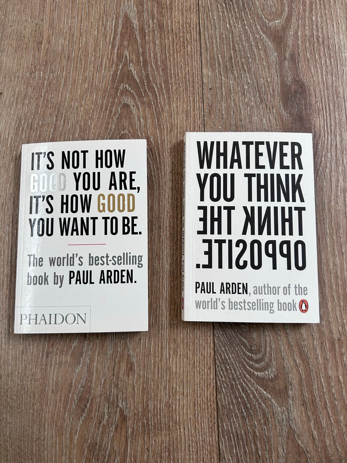 Engelse bestsellers Paul Arden : Succesvol Ondernemen, Ophalen of Verzenden, Zo goed als nieuw, Management
