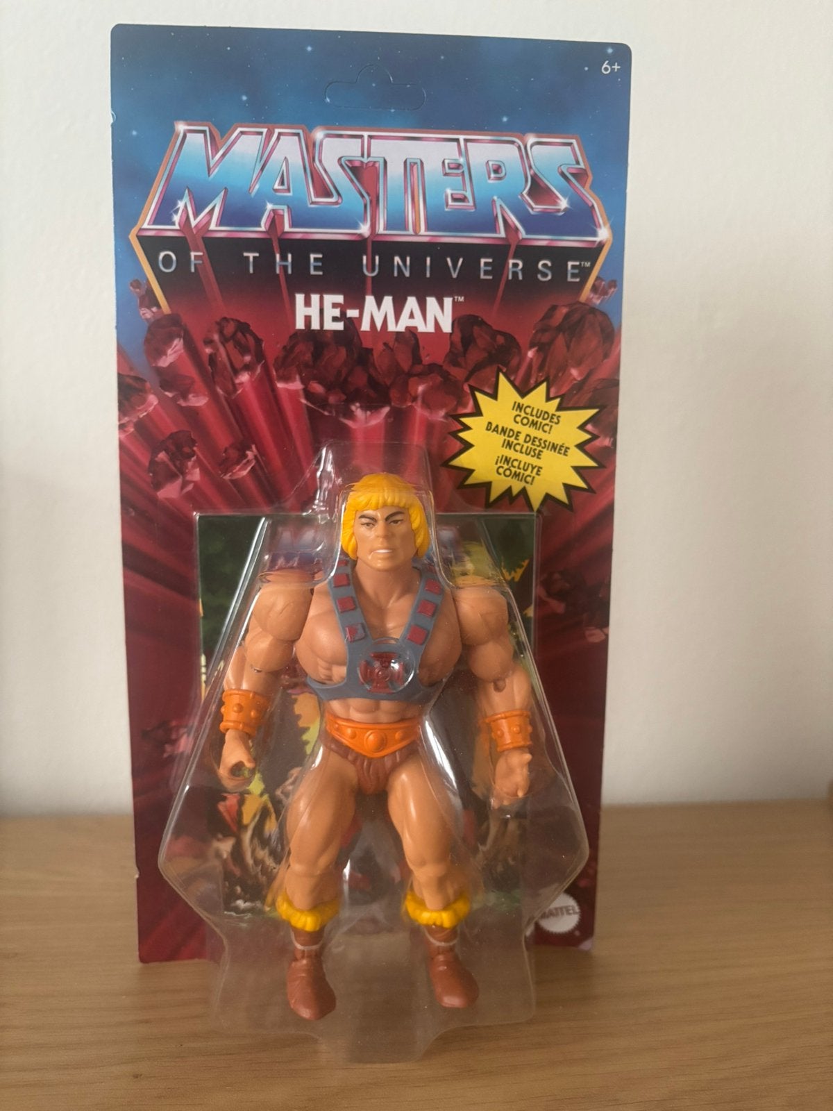 He-Man figuur poppetje nieuw comic masters of the universe, Ophalen, Nieuw