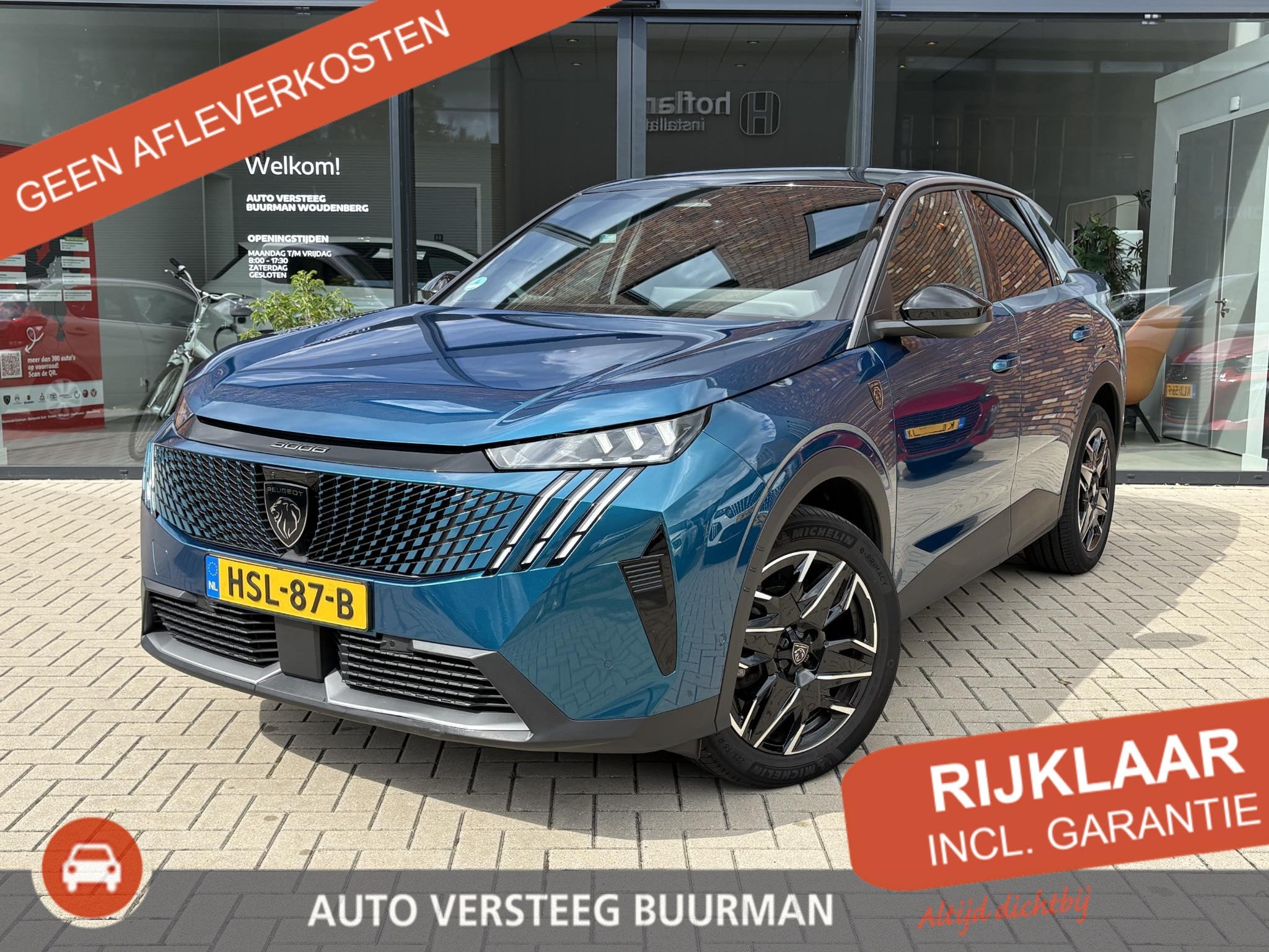 Peugeot 3008 1.2 Hybrid 136 GT Elektrische kofferklep, Stoel