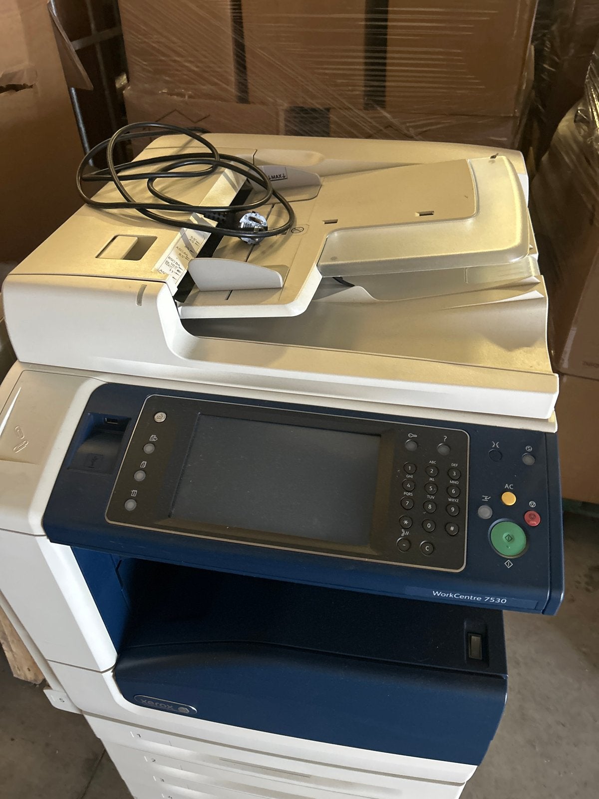 Xerox WorkCentre 7530 Multifunctionele Printer, Computers en Software, Ophalen, Gebruikt, Faxen, All-in-one