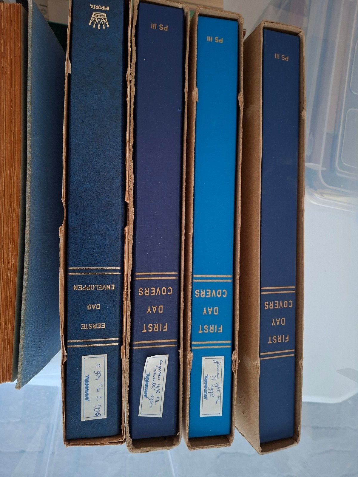 Postzegel verzameling uit erfenis, Ophalen
