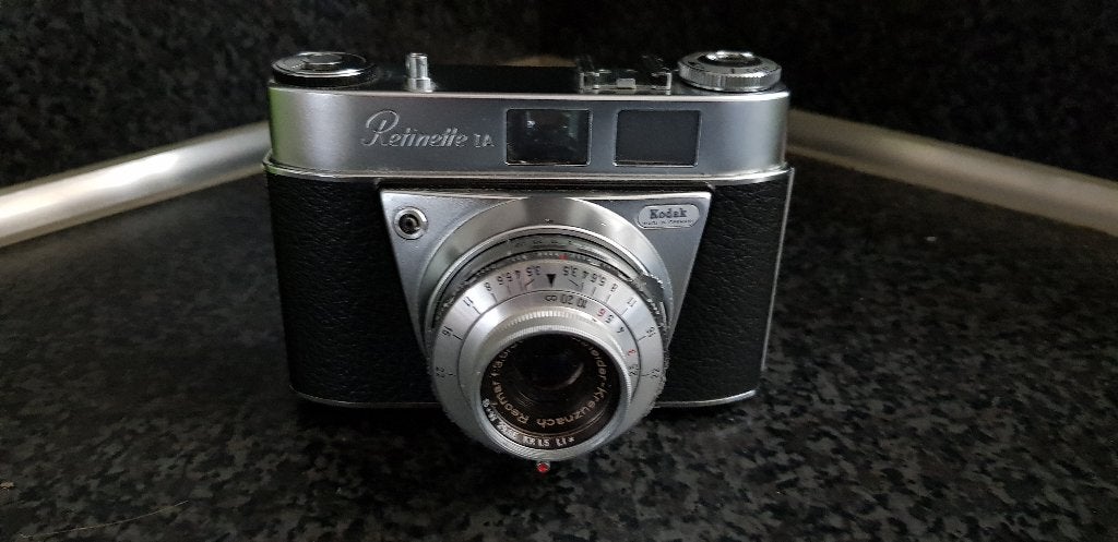 Kodak Retinette A1 uit 1959 met tasje, Ophalen of Verzenden, Gebruikt, Compact, Kodak